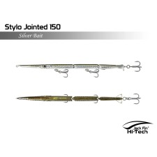 Leurre Coulant Jack Fin Stylo Jointed 150mm_SilverBait