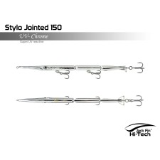 Leurre Coulant Jack Fin Stylo Jointed 150mm_UVchrome