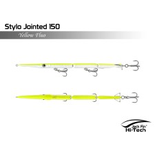 Leurre Coulant Jack Fin Stylo Jointed 150mm_YellowFluo