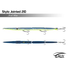 Leurre Coulant Jack Fin Stylo Jointed 210mm_AcidBlue
