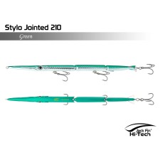 Leurre Coulant Jack Fin Stylo Jointed 210mm_Green