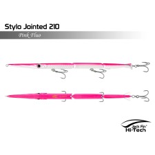 Leurre Coulant Jack Fin Stylo Jointed 210mm_PinkFluo