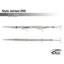 Leurre Coulant Jack Fin Stylo Jointed 255mm_UV-Chrome