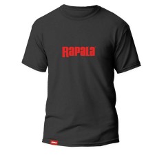 T-Shirt Rapala Black Red Logo