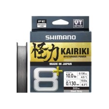 Tresse Shimano Kairiki 8+ Steel Gray 300-m