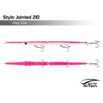 Leurre Coulant Jack Fin Stylo Jointed 210mm_PinkFluo