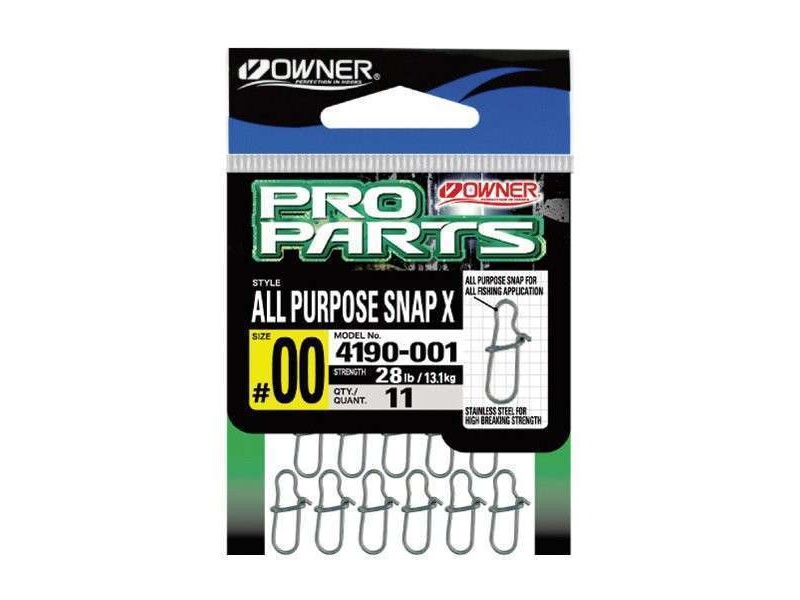 Agrafe Owner 4190 Pro Parts - All Purpose Snap X