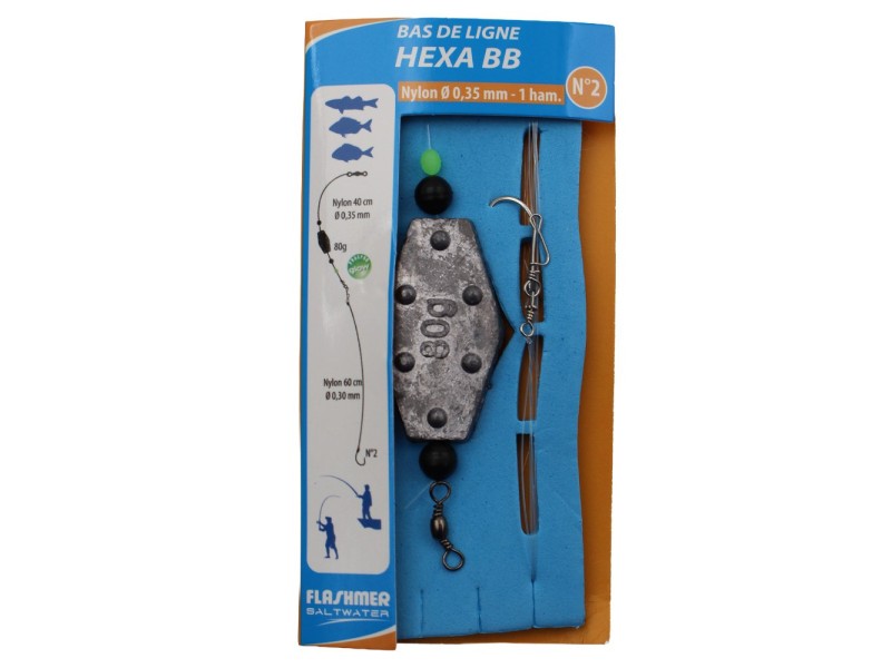 Bas De Ligne Flashmer Hexa-Bb