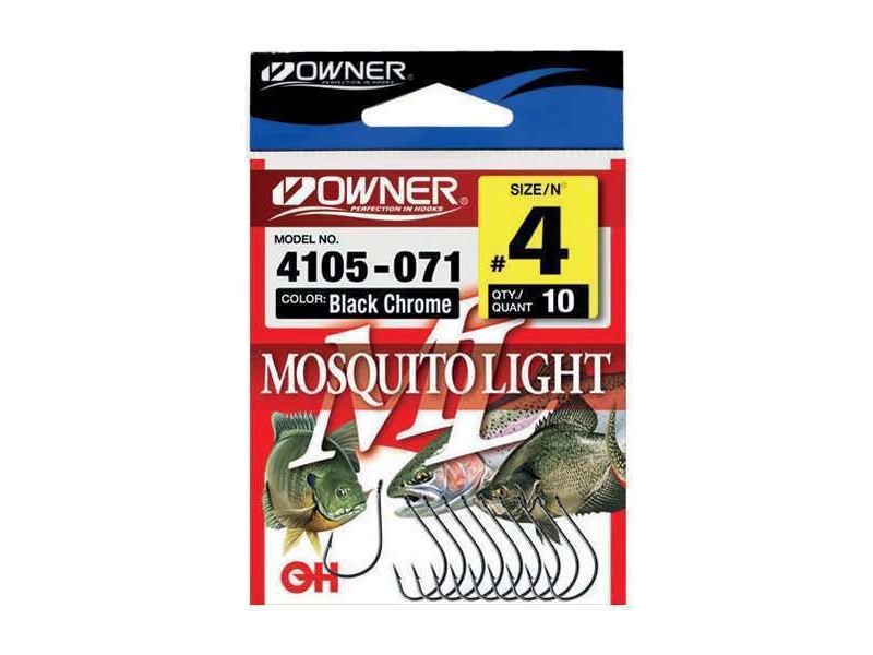 Hameçon Simple Owner 4105 Mosquito Light
