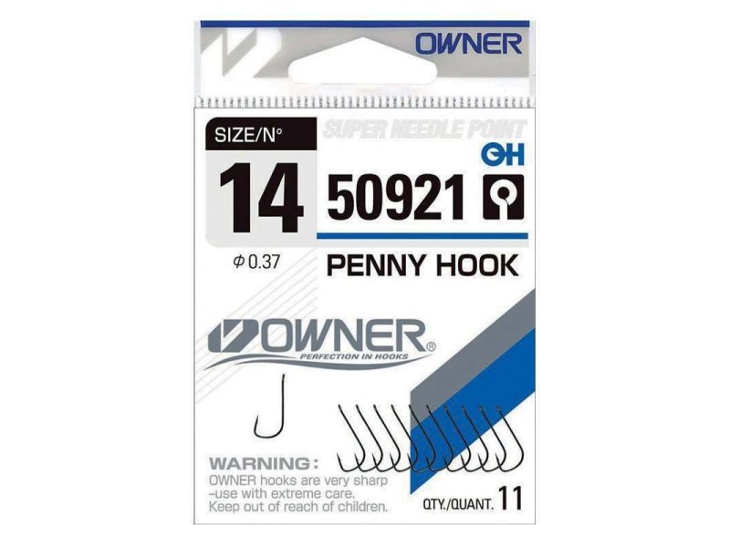 Hameçon Simple Owner 50921 Penny Hook