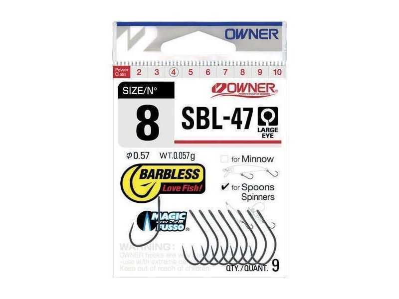 Hameçon Simple Owner Spécial Cuiller SBL-47