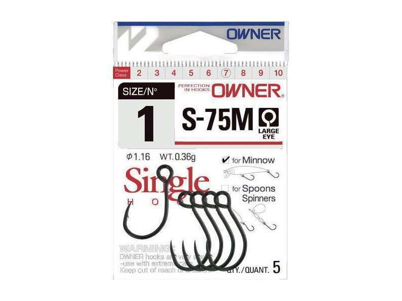 Hameçon Simple Owner Spécial Leurre S-75m