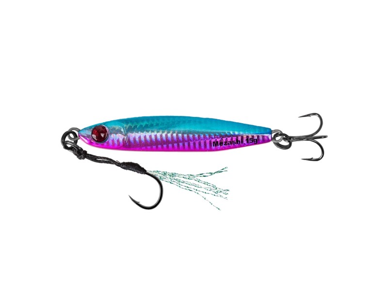 Jig Mustad Mezashi Casting 15g-uv blue pink