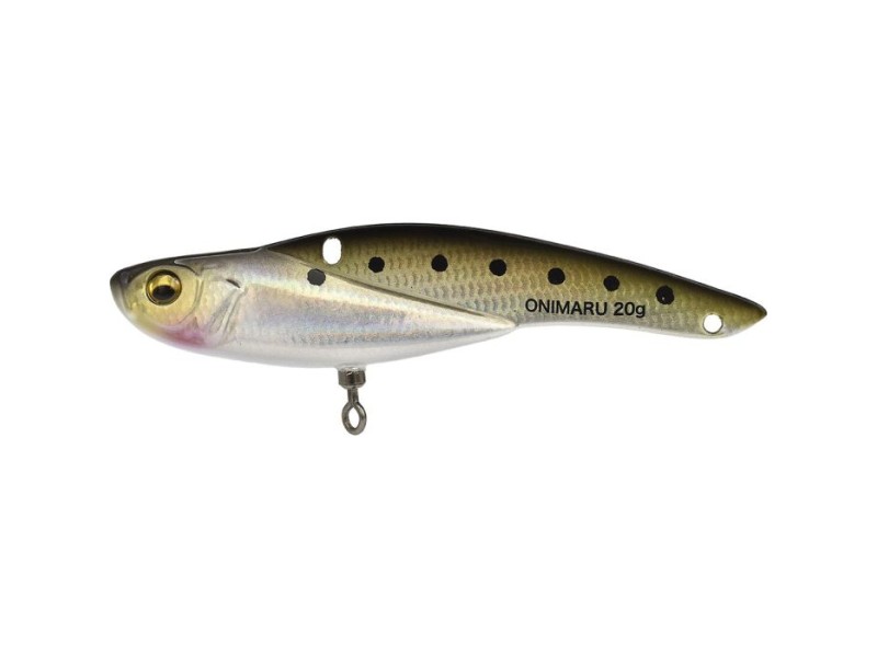 Lame Vibrante Megabass Onimaru 20g_BlackIwashi