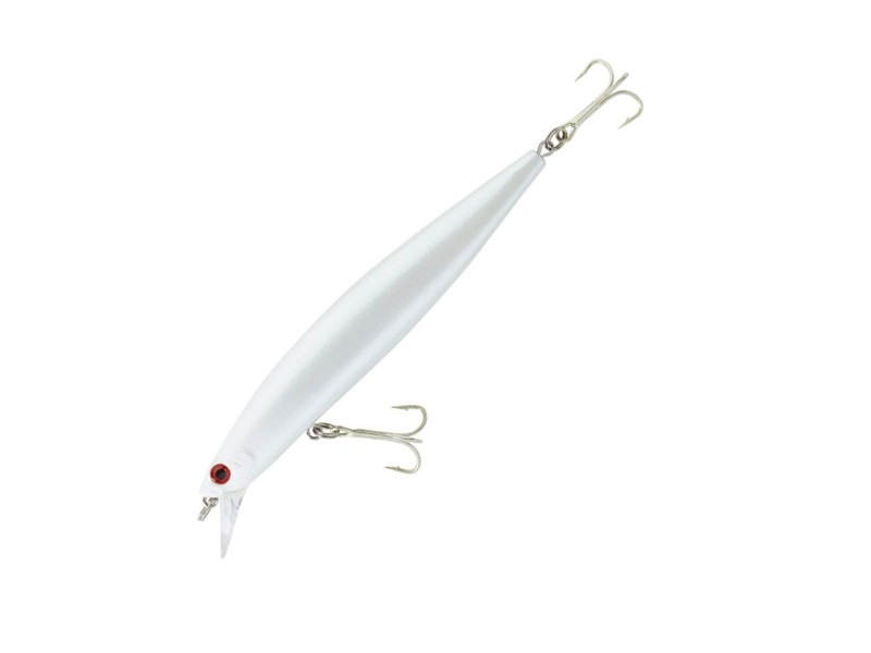 Leurre Flottant Srt Disko Minnow 120mm-WHITE