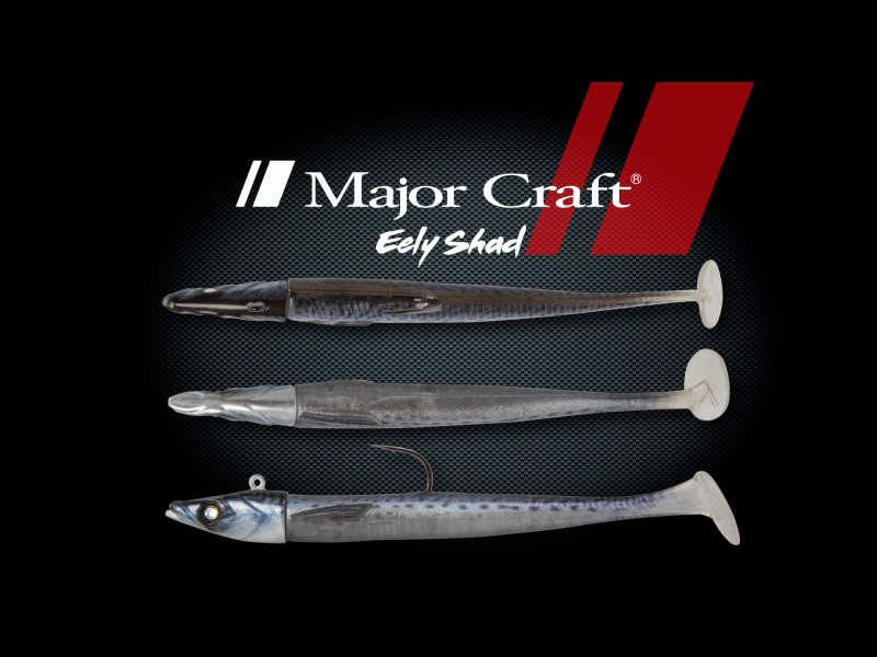 Leurre Souple Armé Major Craft Eely Shad 75mm