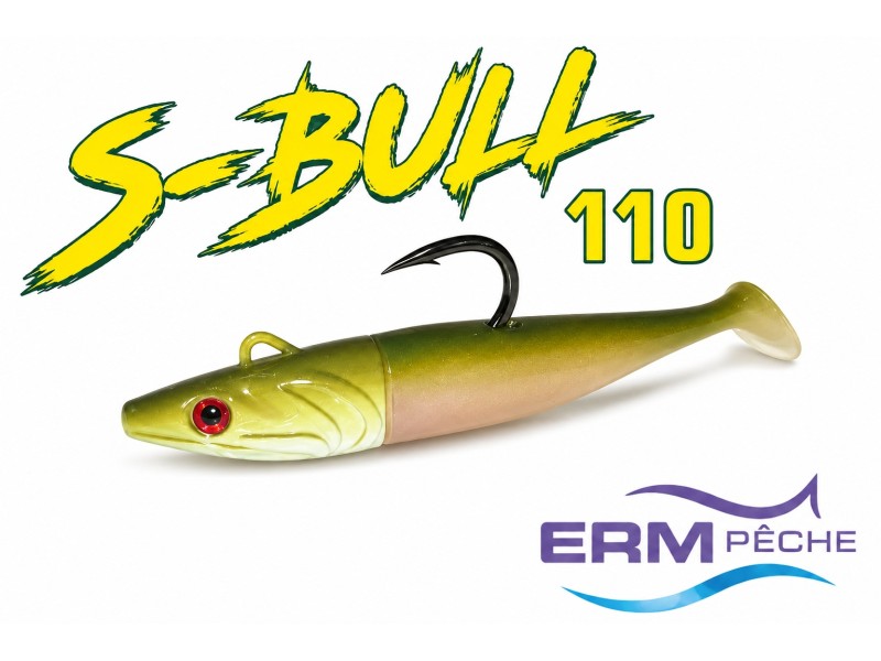 Leurre Souple ERM S-Bull 110mm