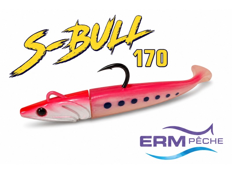 Leurre Souple ERM S-Bull 170mm