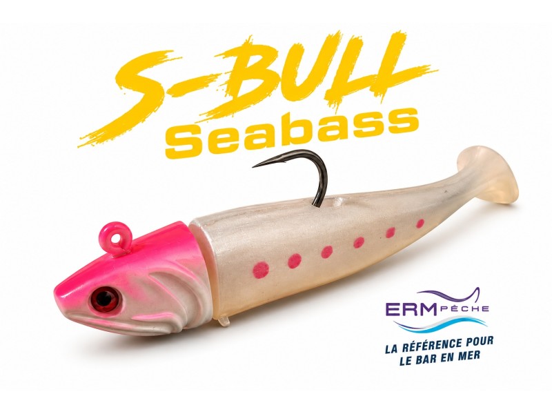 Leurre Souple ERM S-Bull Seabass 95mm 38g