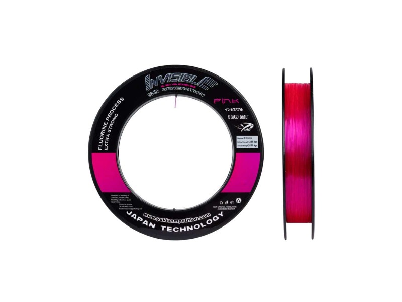 Nylon Yuki Invisble Pink 100m