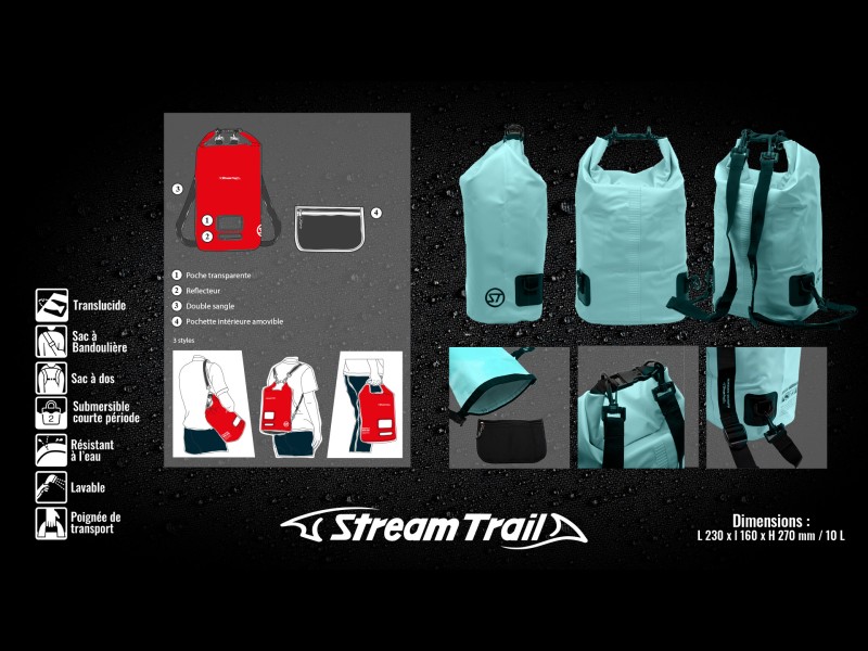 Sac À Dos Stream Trail Dry Tank 10L