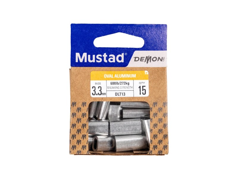 Sleeve Mustad Oval Aluminum Barrel