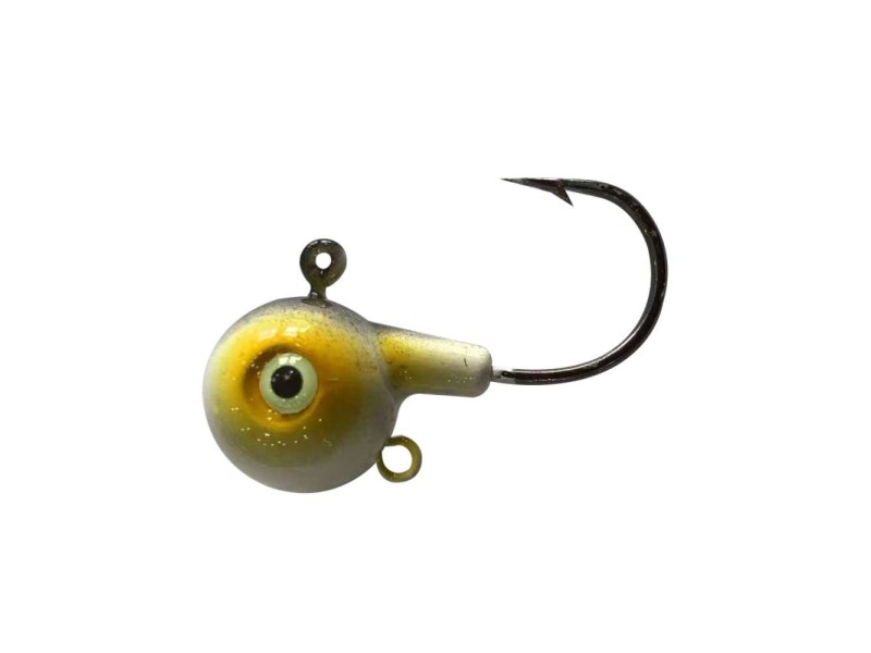 Tête Plombée Scratch Tackle Fireball Jig Head-brown-bronze