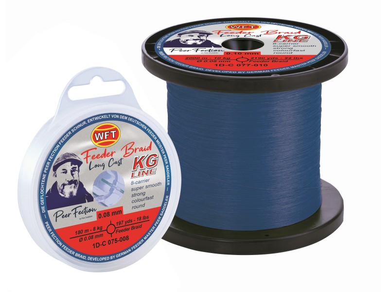Tresse WFT Peer Fection LC Feeder Blue 180m