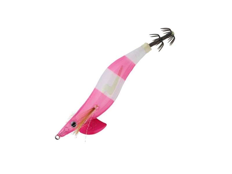 Turlutte Sunset Sunsquid Uv Ghost Plongeante 3.0-WH-PK