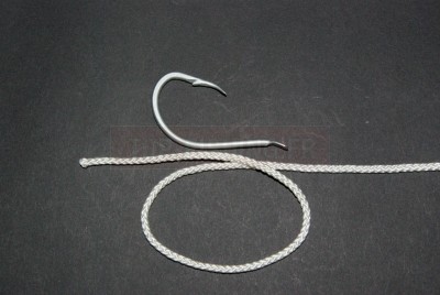 Formez une boucle comme présenté.