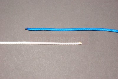 Prenez le bas de ligne et la tresse