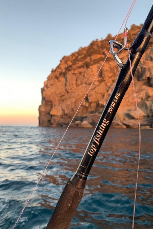 La nouvelle canne Top Fishing 20/50lbs pour la traîne