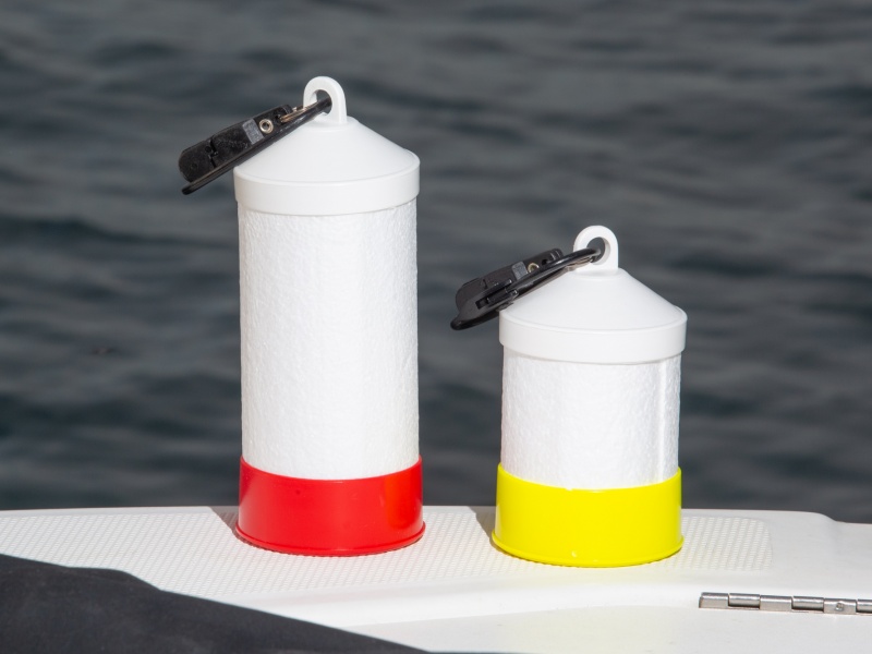 Flotteurs release Tuna Plug Top Game avec leur pince déclencheuse