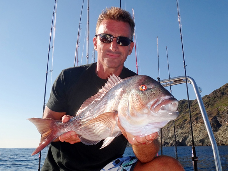 Magnifique denti pris en pêche ultra fine par Philippe Canton