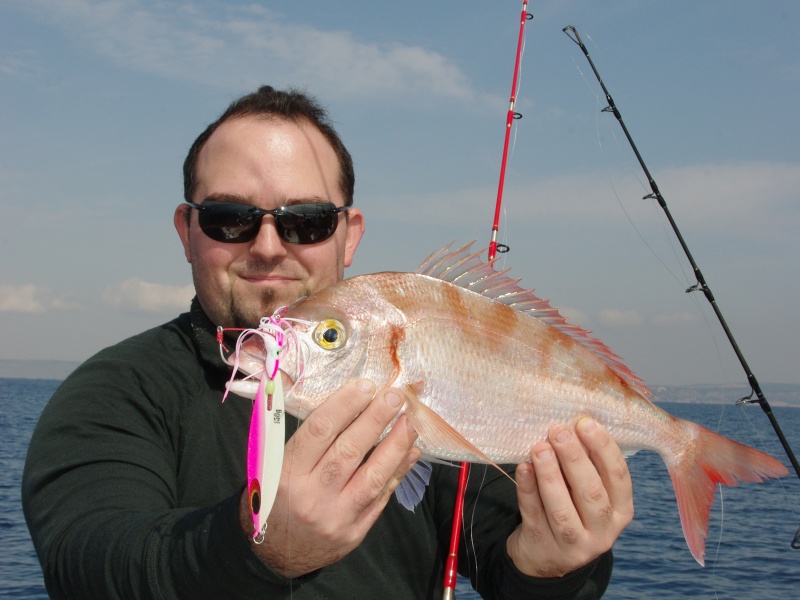 L’inchiku Drain Sea Falcon est ultra efficace sur les pageots !
