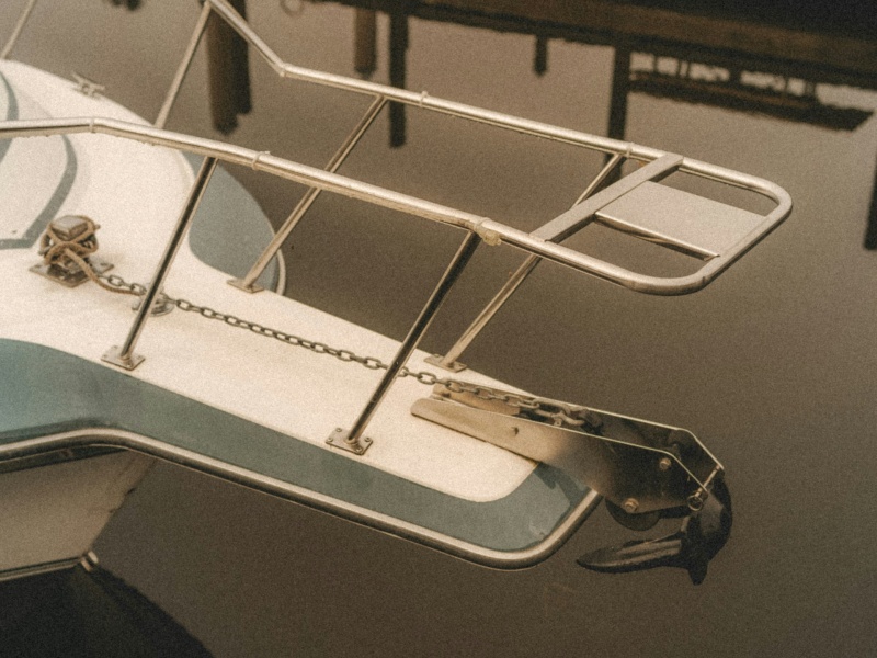 Ancre habituelle d'un bateau de pêche