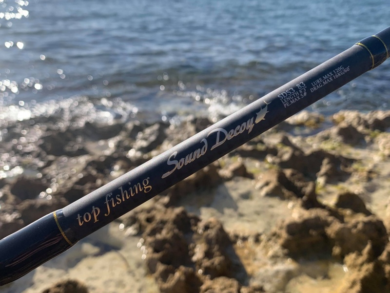Canne Sound Decoy, dédiée pour le thon