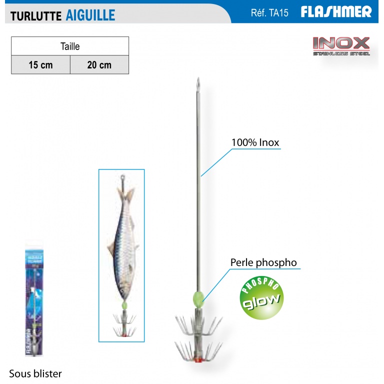 Turlutte Aiguille Flashmer