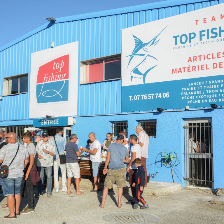 Inauguration du Magasin Top Fishing Var, le 2 septembre 2017